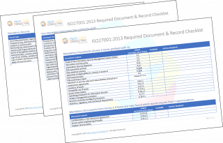 ISO27001 - required documents and files