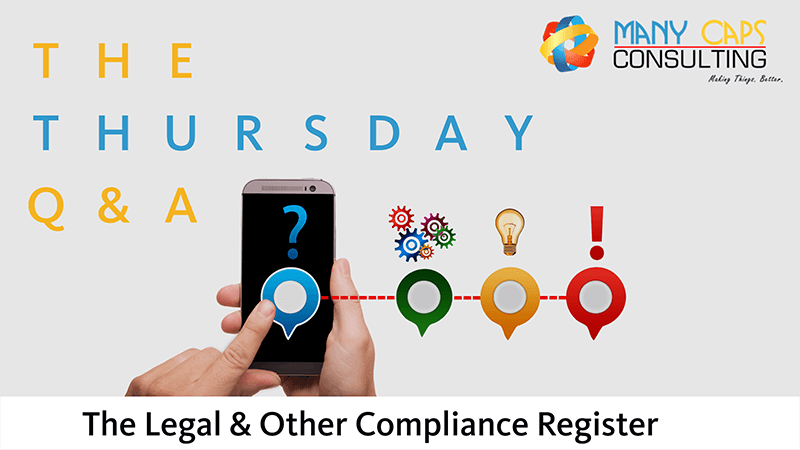 Understanding the Compliance Register & why you need one