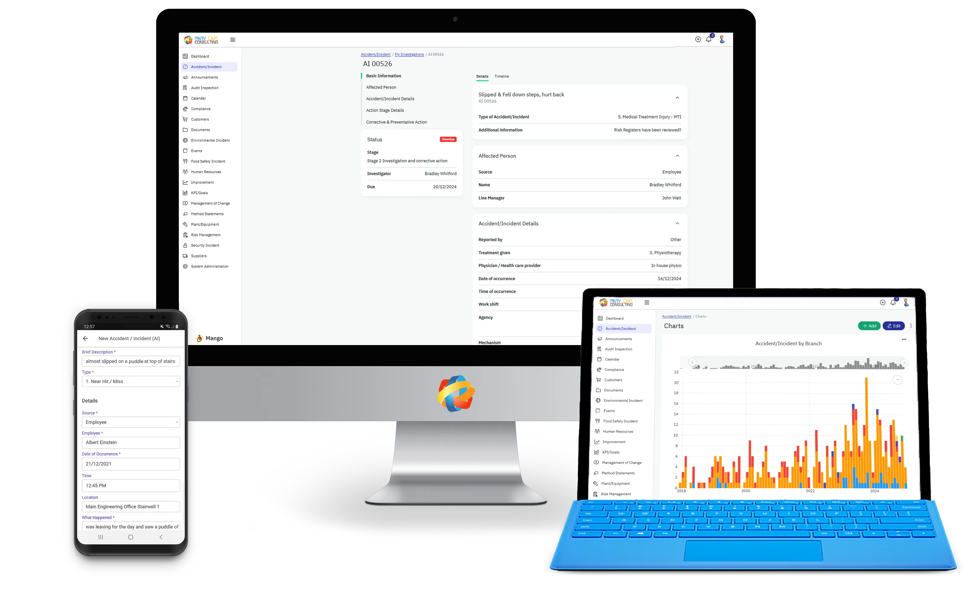 Mango Accident / Incident Module