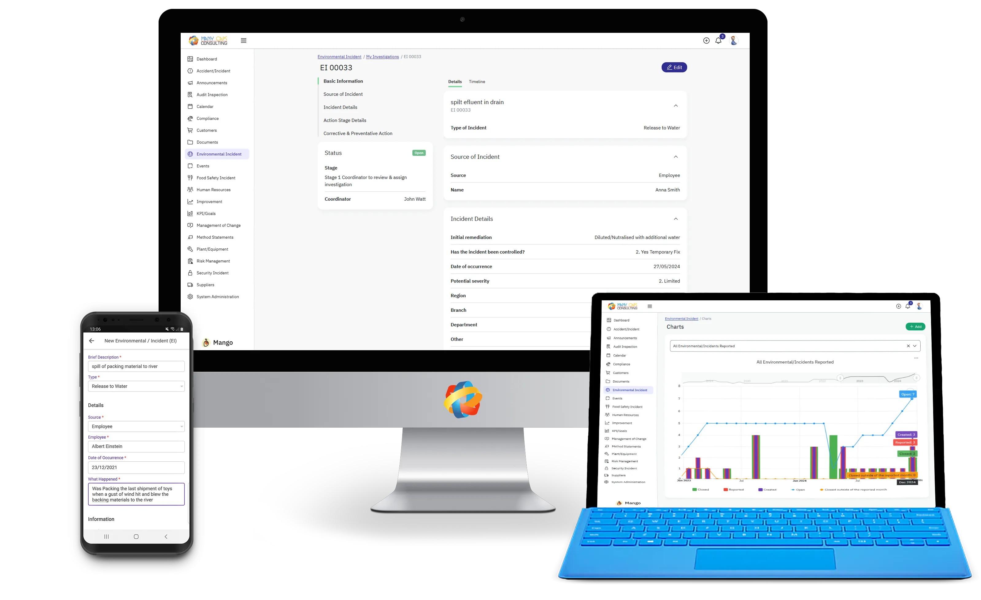 Mango Accident / Incident Module Mango Accident / Incident Module