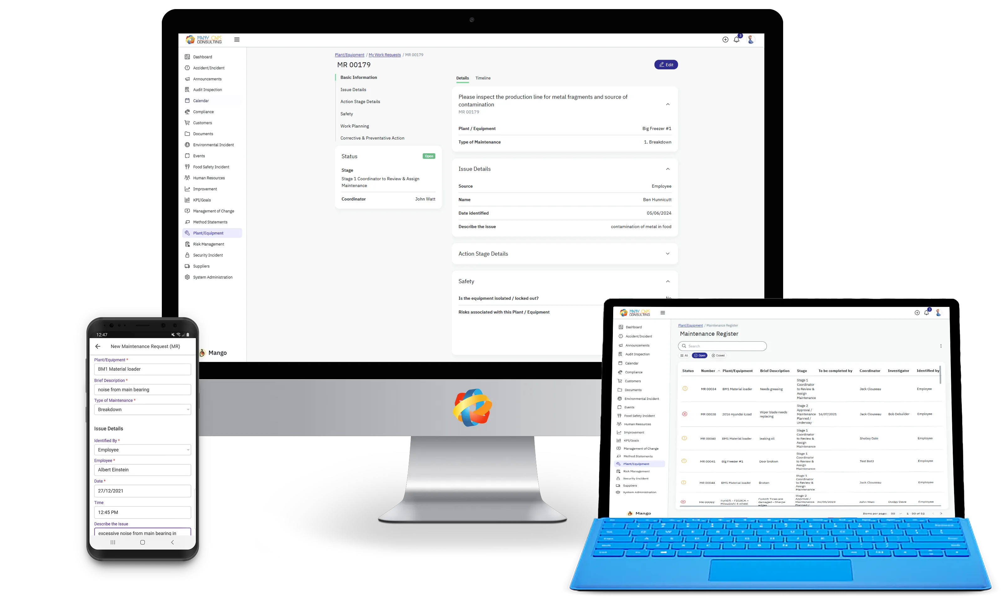 Mango Improvements, Non Conformances and customer complaints Mango Improvements