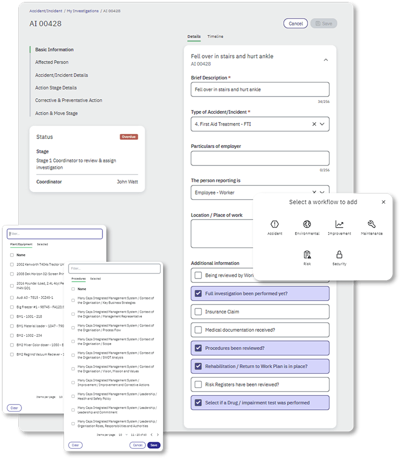 Mango Accident / Incident on mobile app